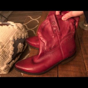 Lucky Brand ankle boots size 7.5 like new $95